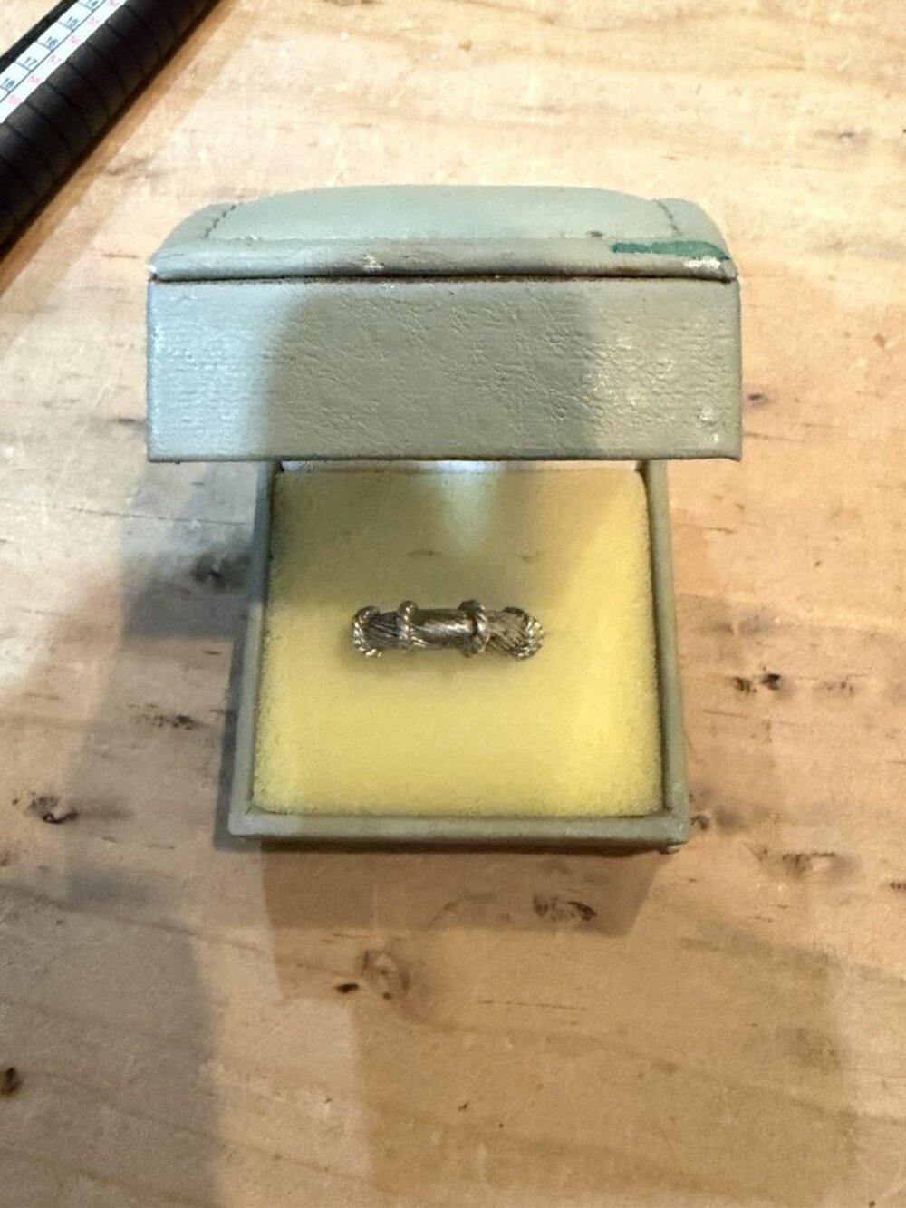 Judith Ripka Sterling Silver Rope Ring Size 7 - Picture 2 of 5